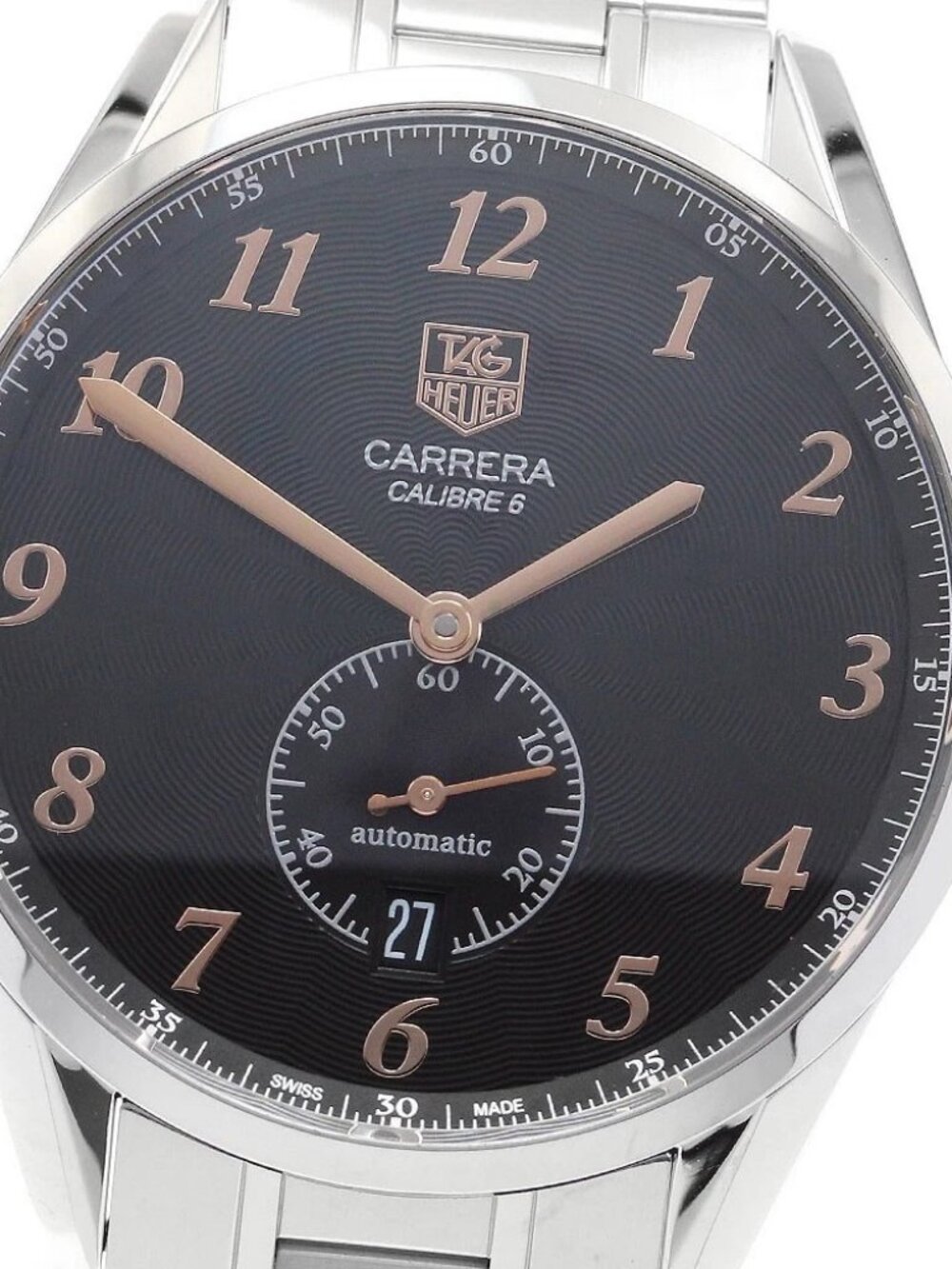 TAG HEUER Carrera Heritage WAS2114 Caliber 6 Date Automatic Men's Watch_910730